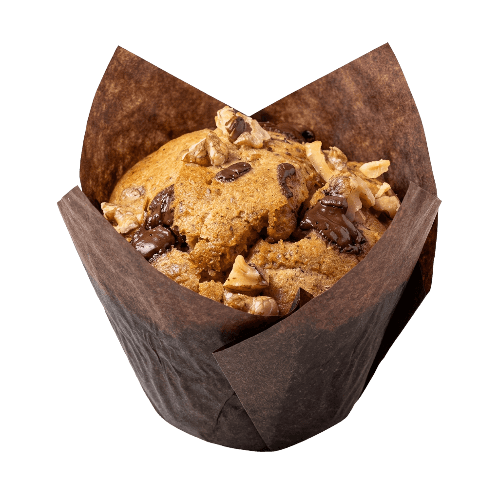 Vegan Sourdough Banana Muffins 1stk