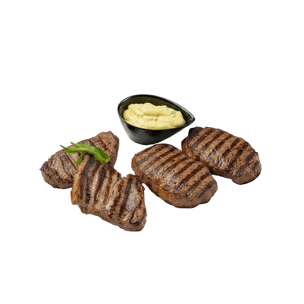 Roastbeef m/remo, ristede løg og peberrod 