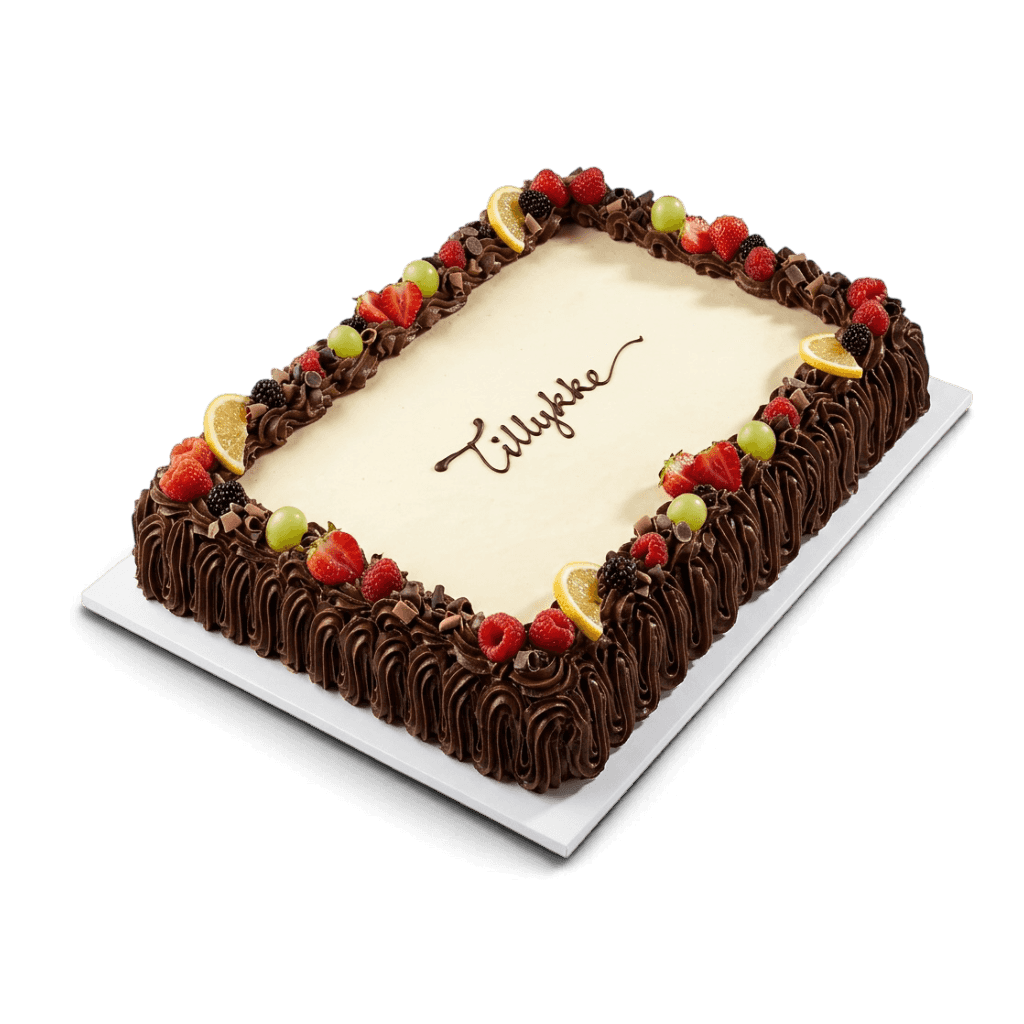 Chokolade Lagkage (8 personer)