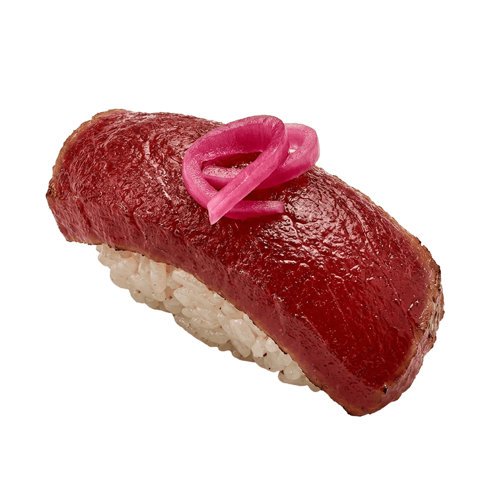 Oksemørbrad 1 stk nigiri