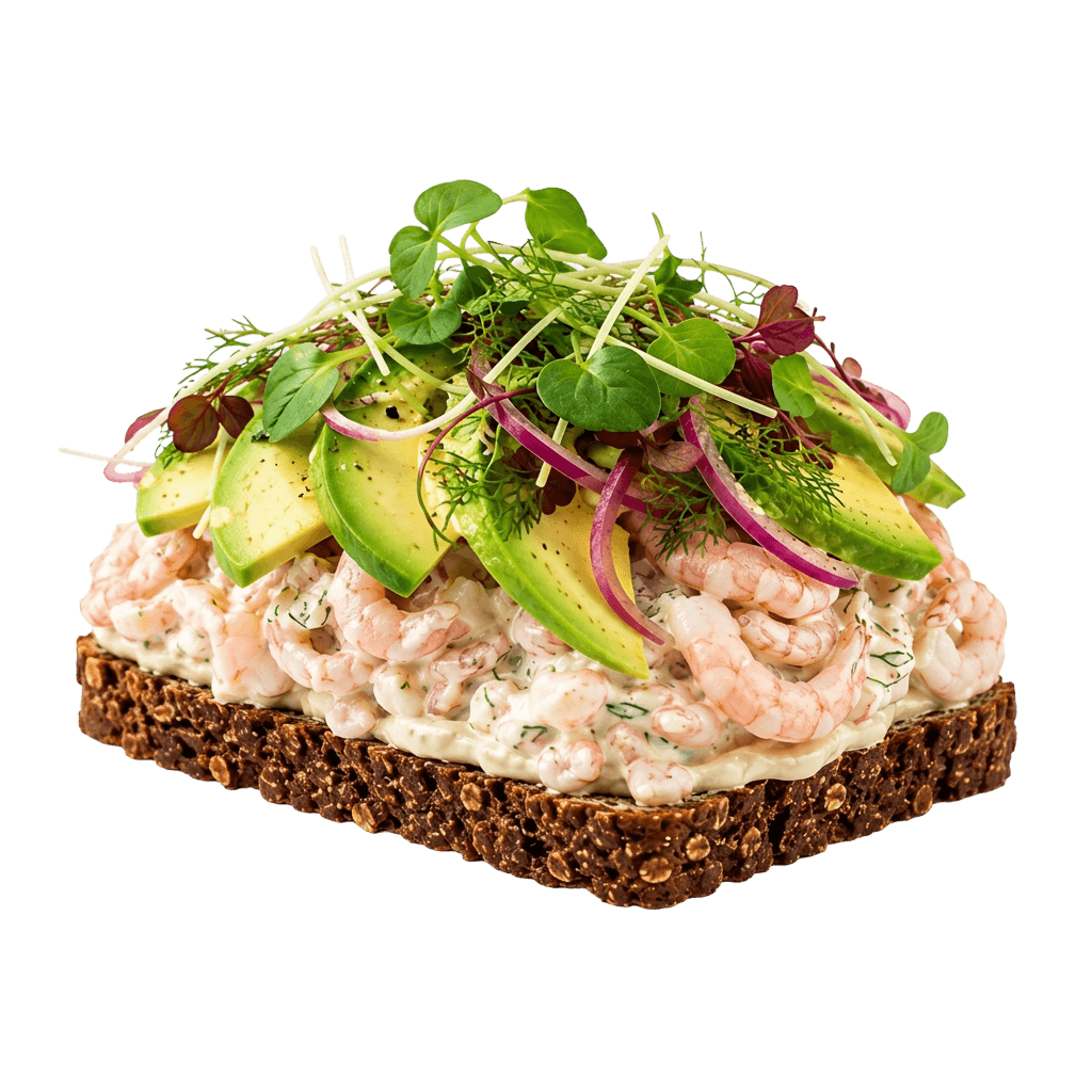UNIKA Flories avokado med rejesalat