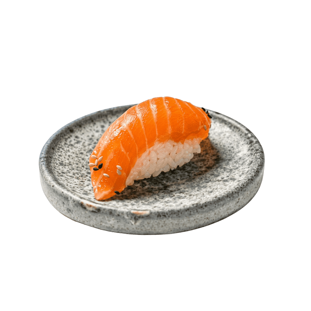 Nigiri Laks med sesam 2 stk.