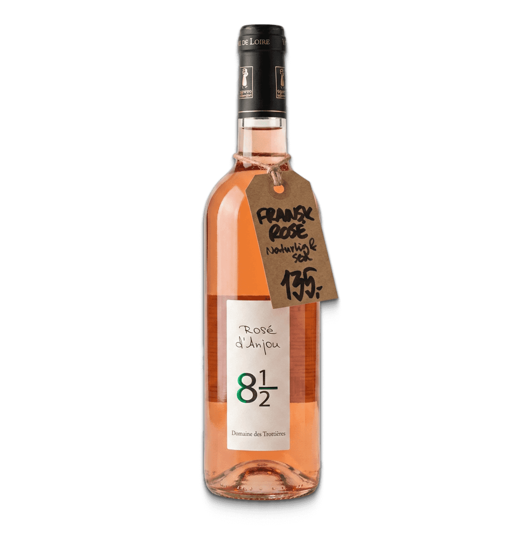 Domaine des Trottières – Rosé d'Anjou "8½", Fransk Rosé (naturlig sød)