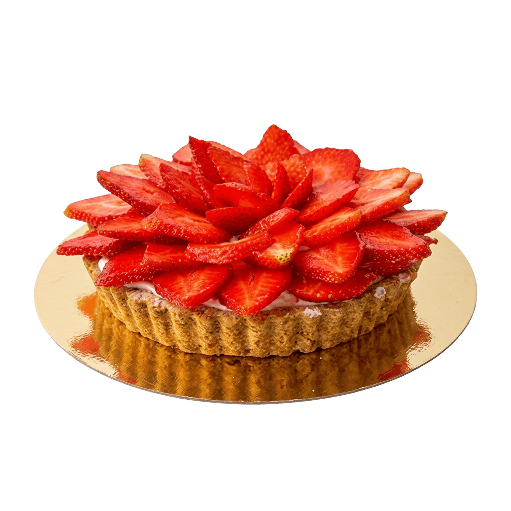 Strawberry & Dulce de Leche Pie 25cm