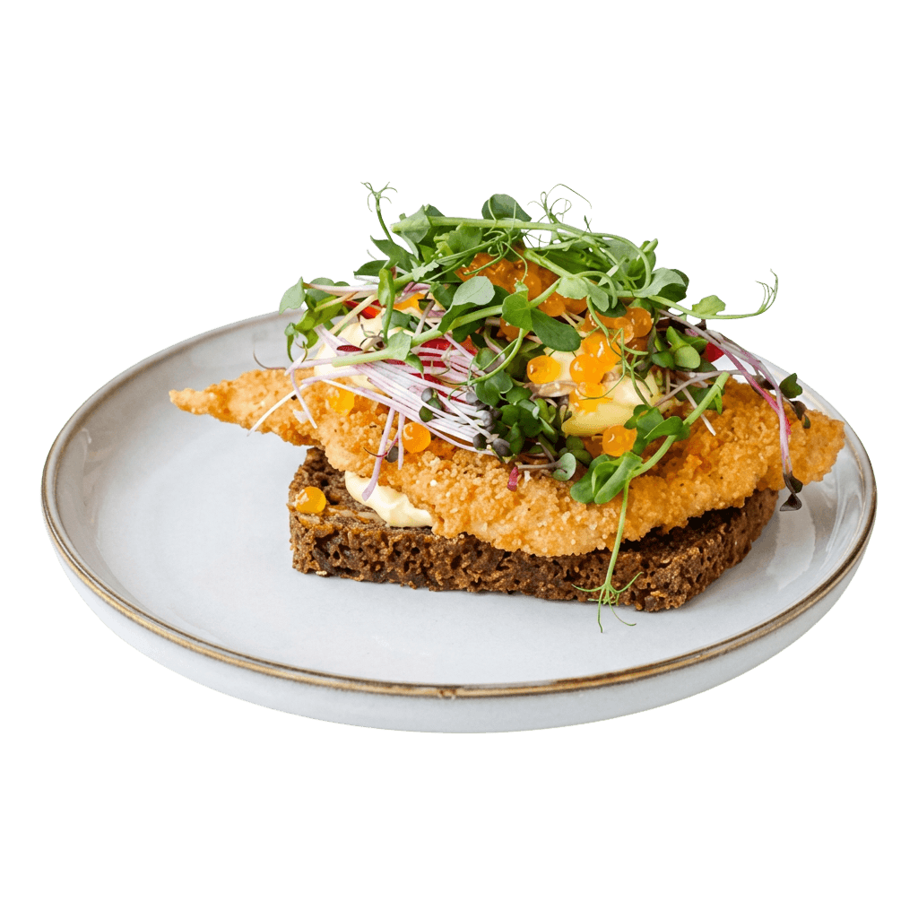 Gourmet Rødspættefilet m. remoulade