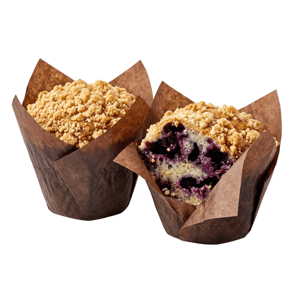 Vegan Blueberry Muffins 1 stk