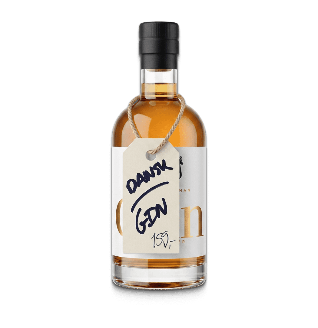 FOXYMAN Gin med Rabarber 250 ml. // Vol. 38%